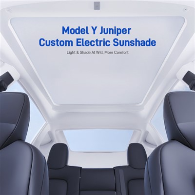 Model Y Juniper Custom elektrický slnečník