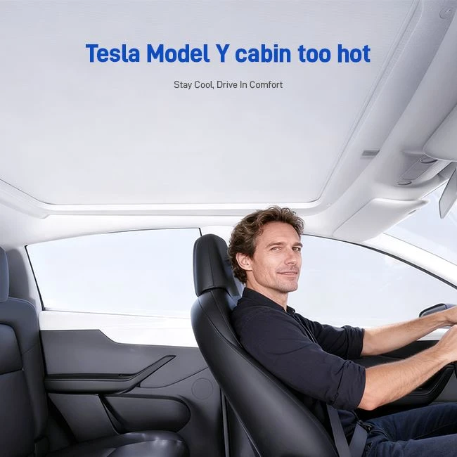 Kabína Tesly Model Y je príliš horúca